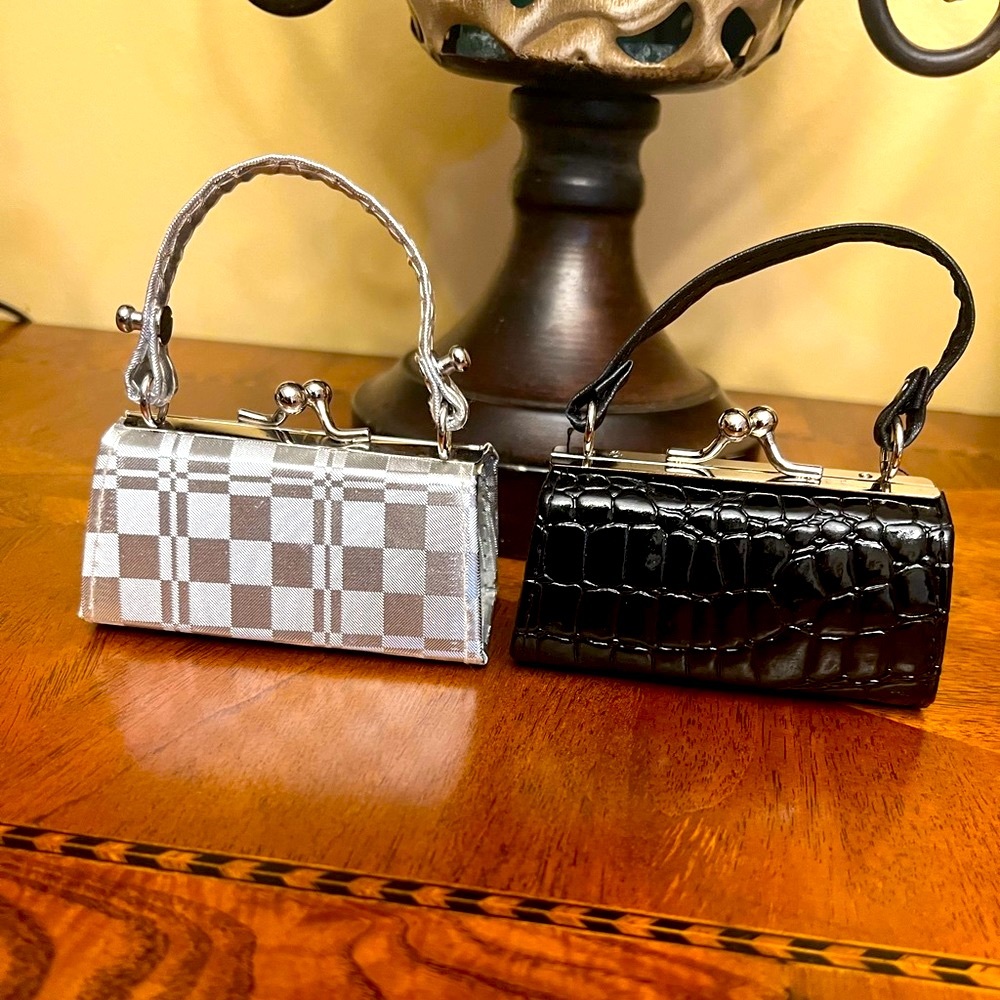 Two mini purses